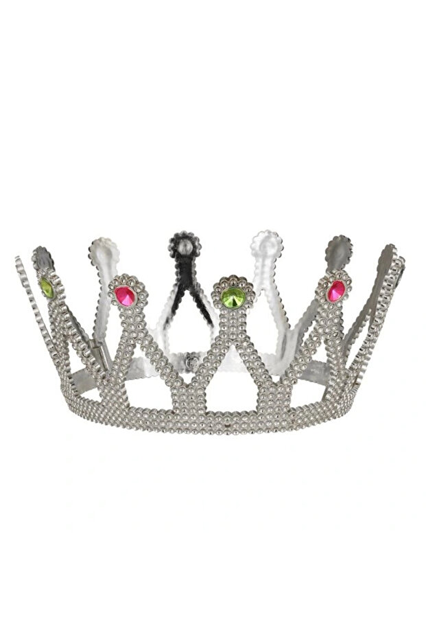 تاج الملكة فضي اللون - 5