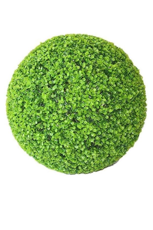 45cm Artificial Boxwood Topiary Ball | UV Protected Faux Grass Ball for Outdoor, Garden, Wedding &