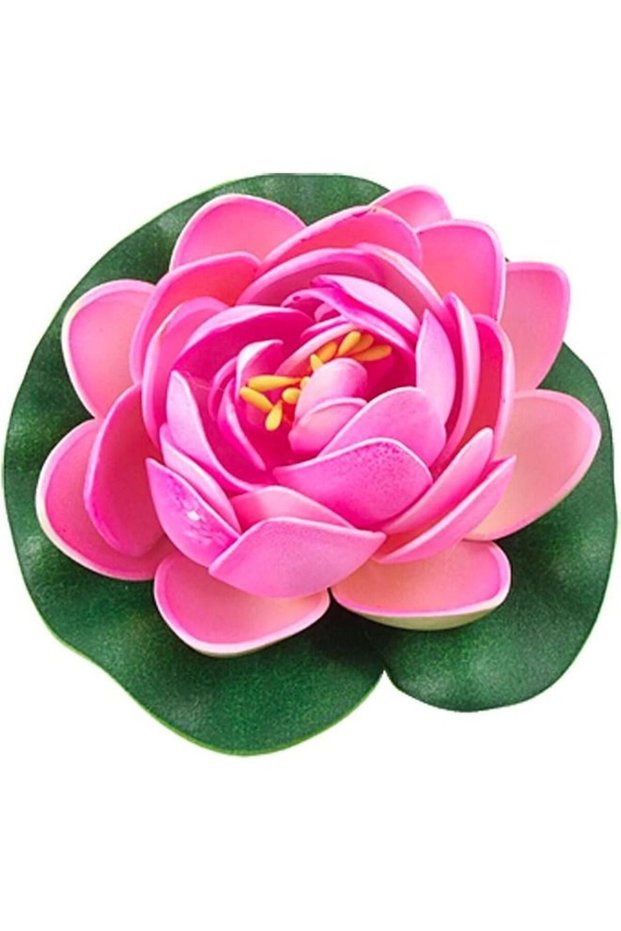 LED Floating Lotus Flower, Solar Power LED Lotus Light RGB Color Change, Lamp Outdoor Garden Yard W