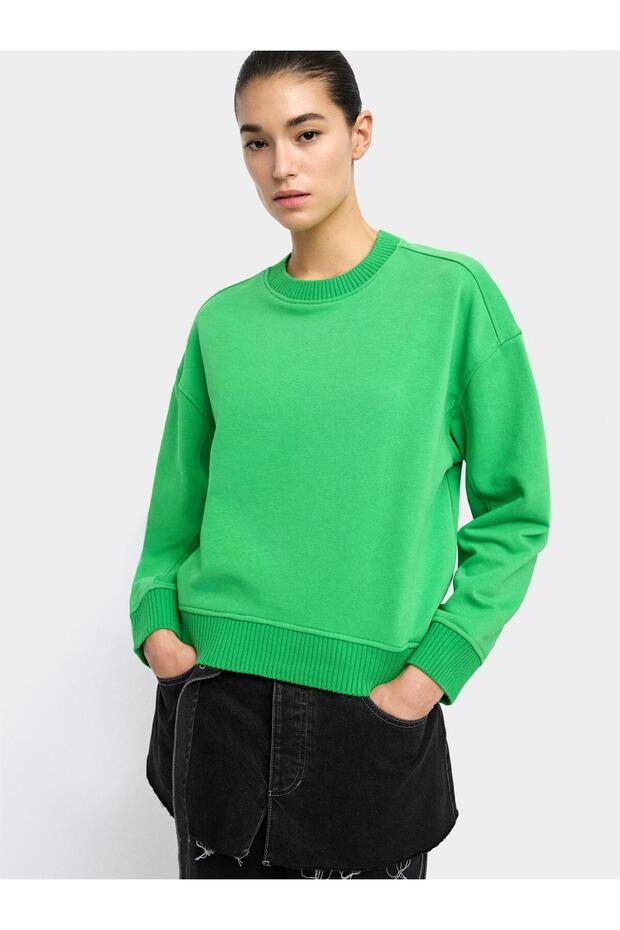 Pamuklu Sweatshirt - 2