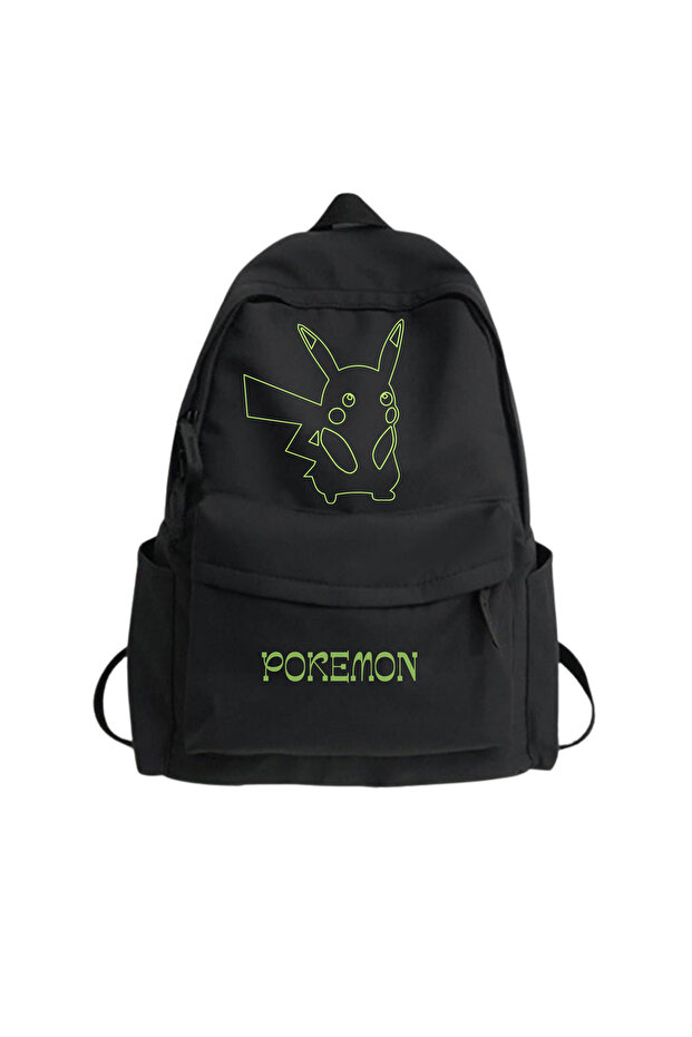 Pokemon Printed School, Dershane, Course Backpack - 1