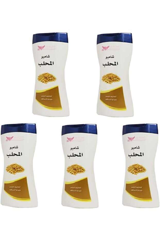 شامبو محلب - 450 مل، عبوة من 5 قطع