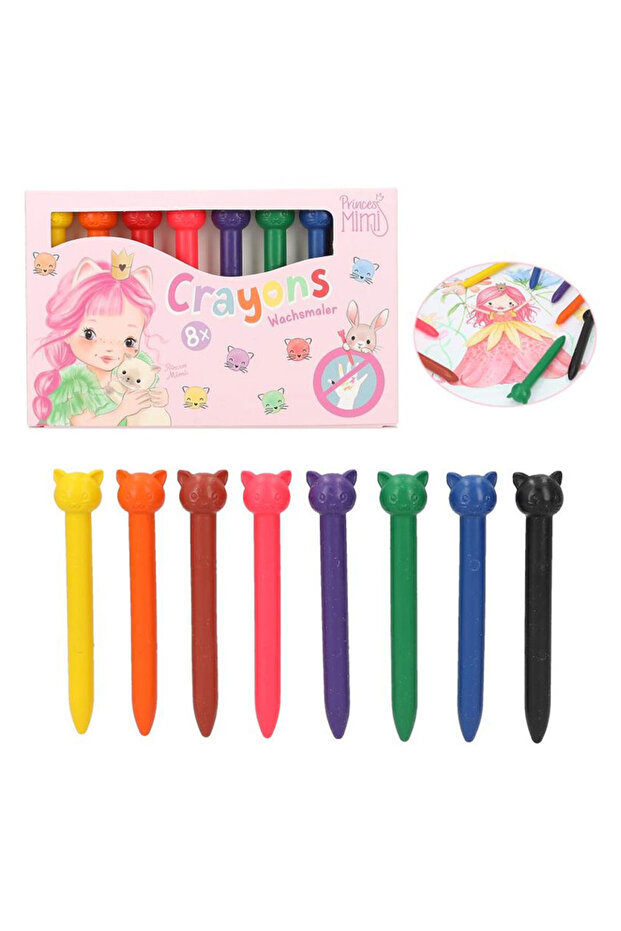 الأميرة ميمي القط الباستيل - 4