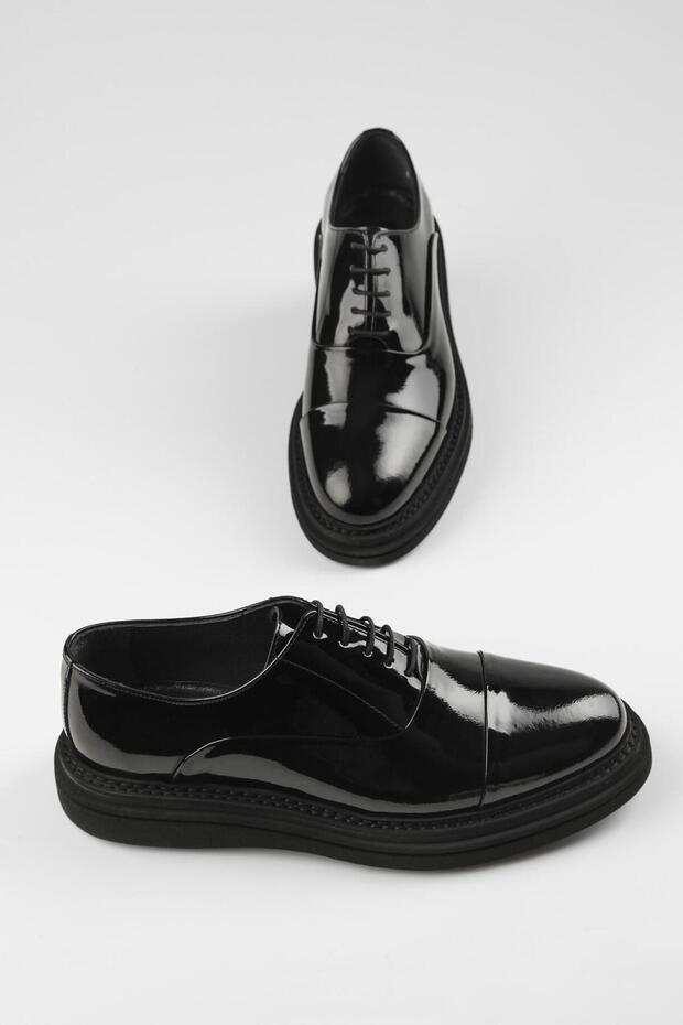 SERİNA Genuine Leather EVA Sole Everyday Men's Classic Shoes