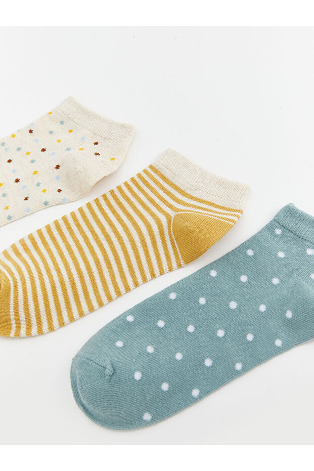 Create Your Style from Uzg Store |   Patterned Women's Booties Socks 5-Piece - 2