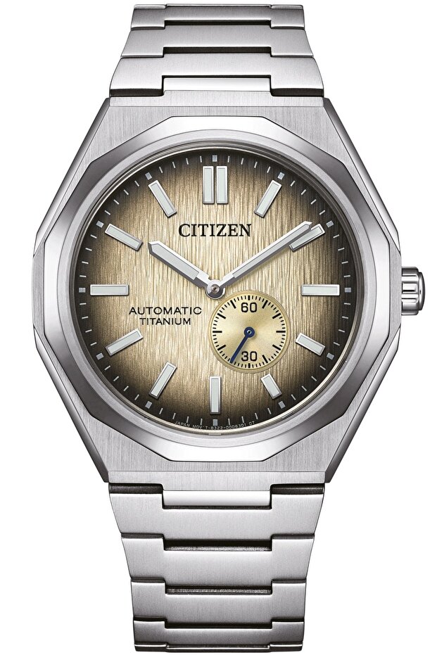 Zenshin 60 Super Titanium Small Seconds Nk5020-58P Automatic Men's Wristwatch