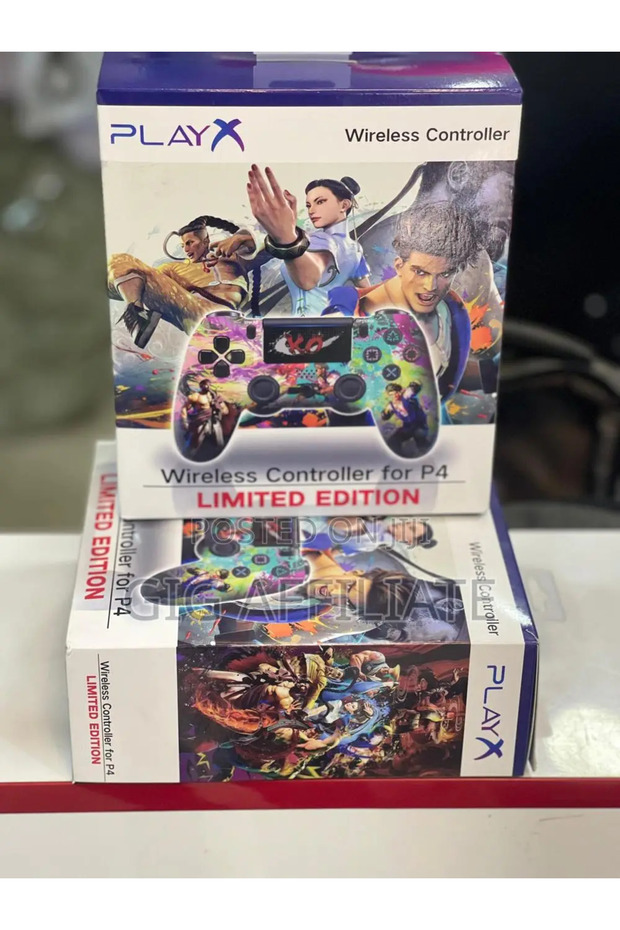 Limited Edition Wireless Game Controller for PlayStation 4 | Dual Shock Vibration, Turbo & Touchpad - 1