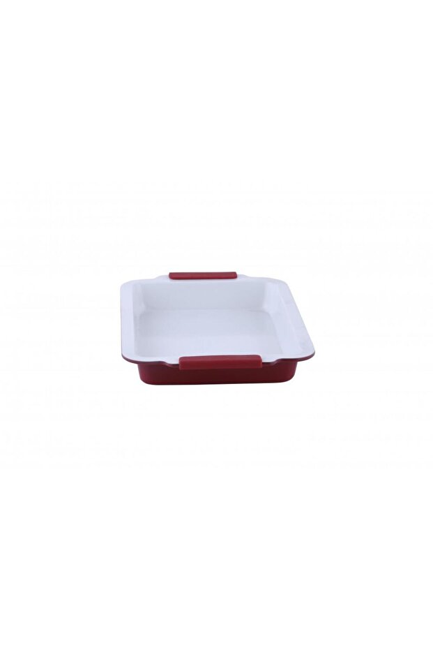 Cake Tray MN 755, Rectangular ceramic shape, size 40.5x27 cm - 3