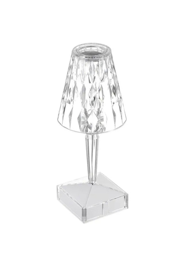 Acrylic Diamond Table Lamp Warm White
