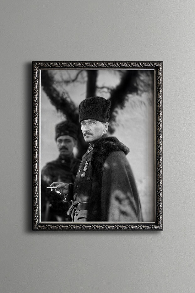 Ataturk - Vintage Patterned Frame