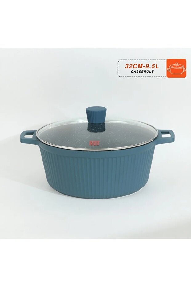 طقم أواني طهي جرانيت - 10 قطع - 8