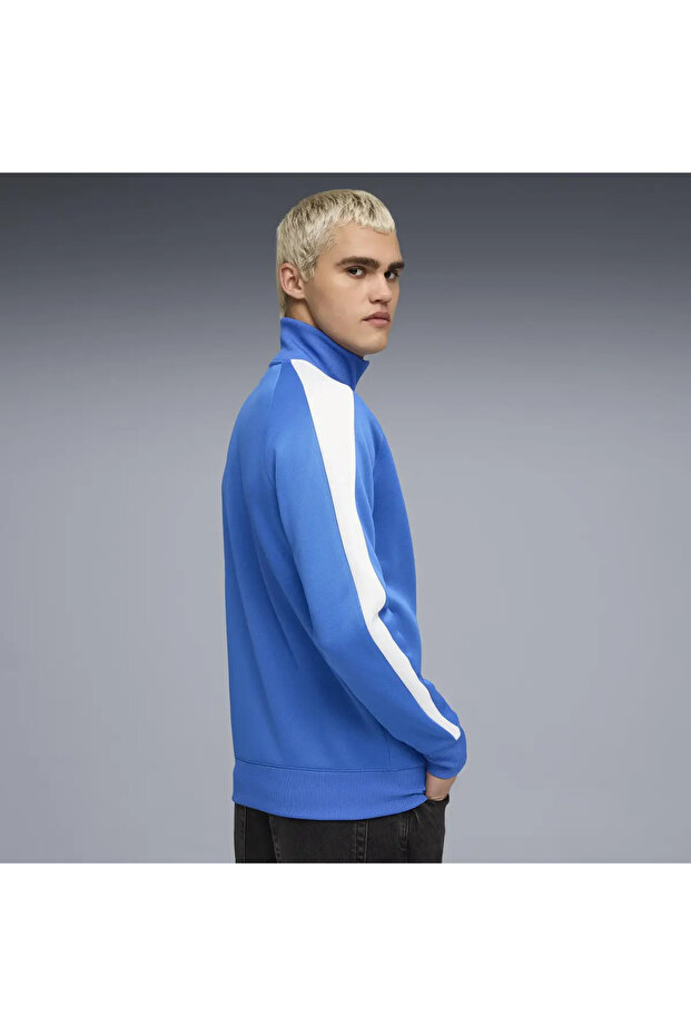 T7 ALWAYS ON Track Jacket Mavi Erkek Ceket - 2