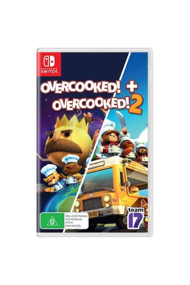 Overcooked + Overcooked 2 (Pachet Dublu) /Switch