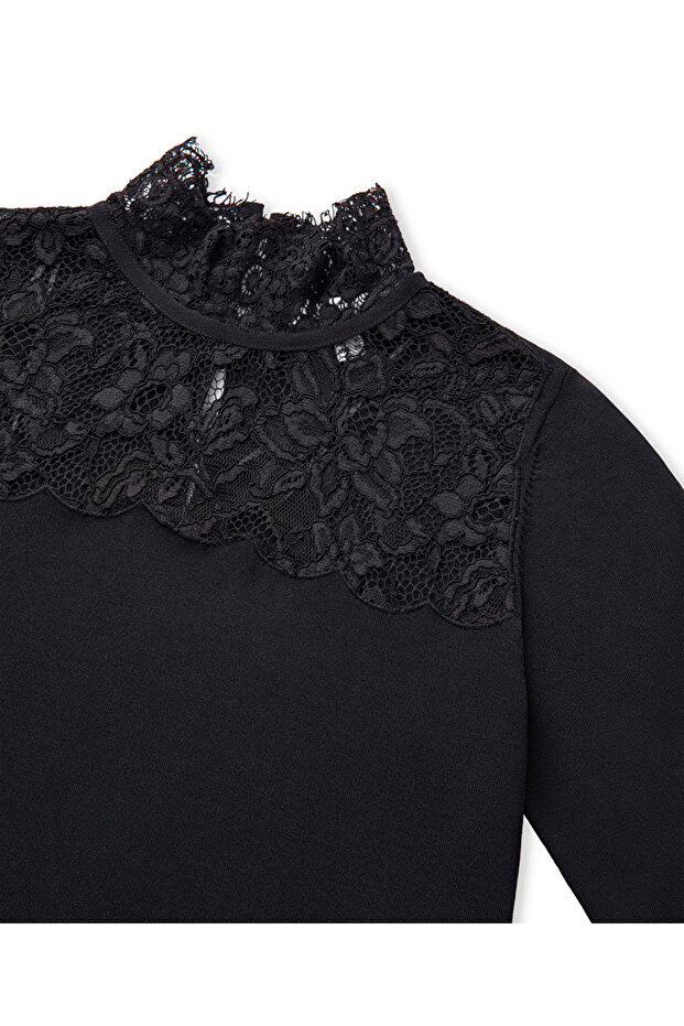 Dantel mix triko - 4