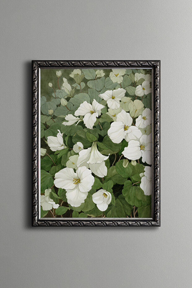 Trillium - Vintage Patterned Frame - 1
