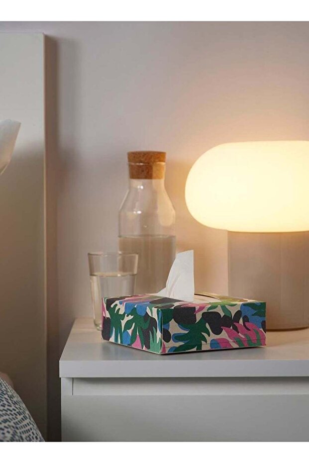 مناديل ورقية بنمط متعدد الألوان - 1