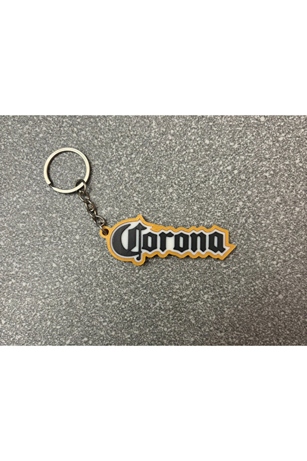 Corona Logo Keychain - 1