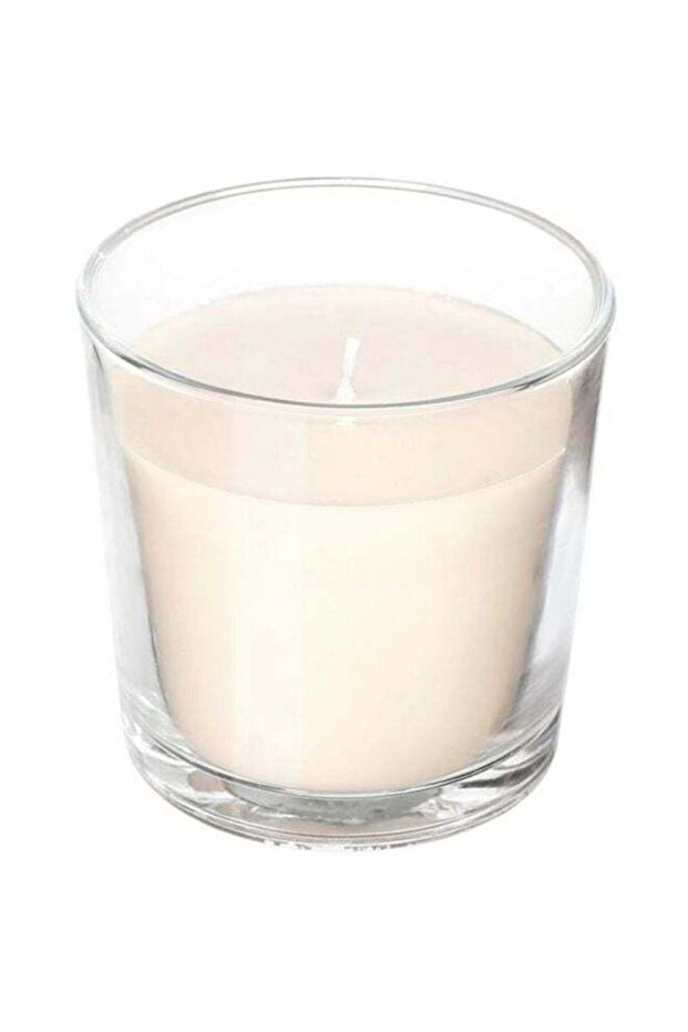 شمعة معطرة في زجاج بيج 9 سم