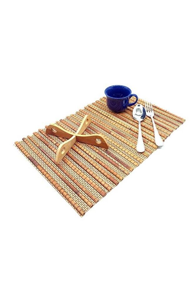 Multicolor Foldable Bamboo Tablecloth - 1