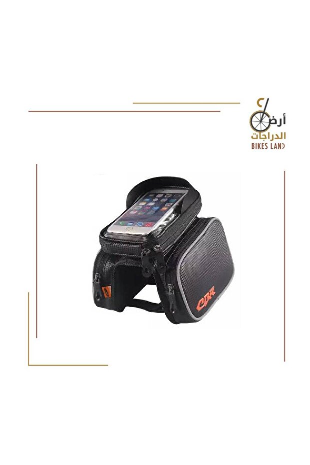 Triangular Bag with Touchscreen Mobile Holder - - 2