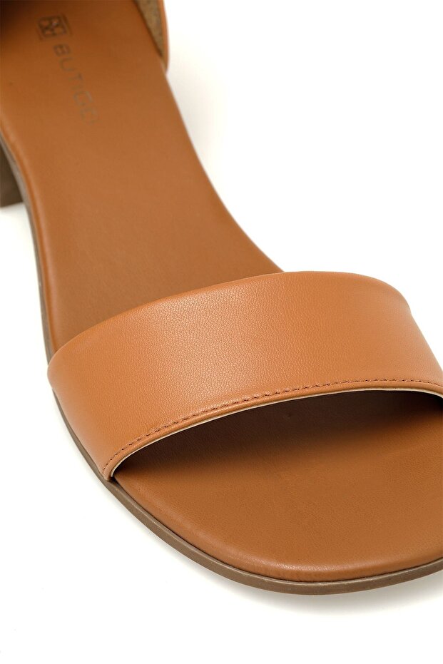 Taba Kadın Topuklu Sandalet - 7