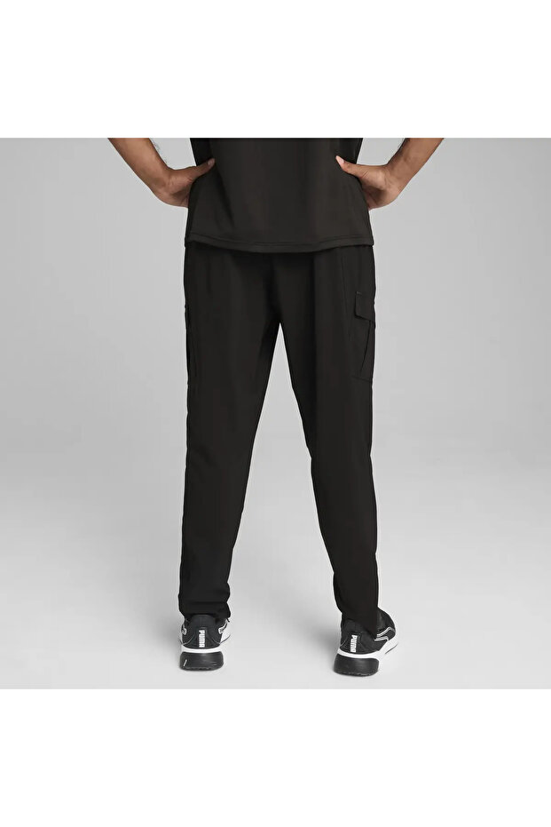 TAD TECH Woven Cargo Siyah Erkek Eşofman Altı - 4