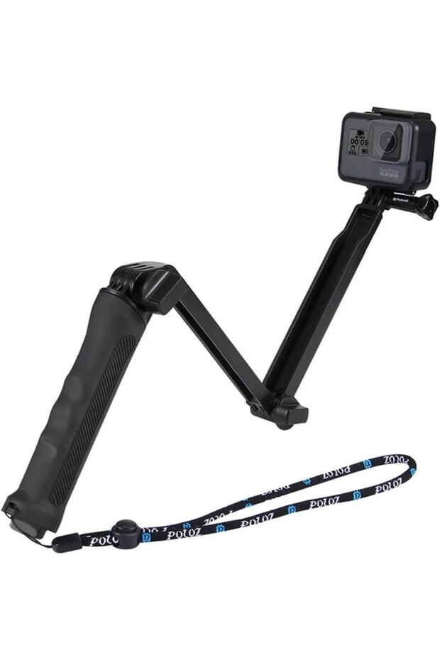 3 Way Tripod for GoPro Hero 13 12 11 10 9 8 MAX/for Insta360 X5 X4 ONE X3/X2 X R RS/for DJI - 1