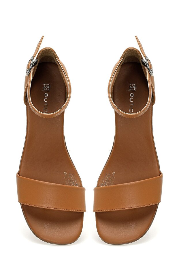 Taba Kadın Topuklu Sandalet - 4