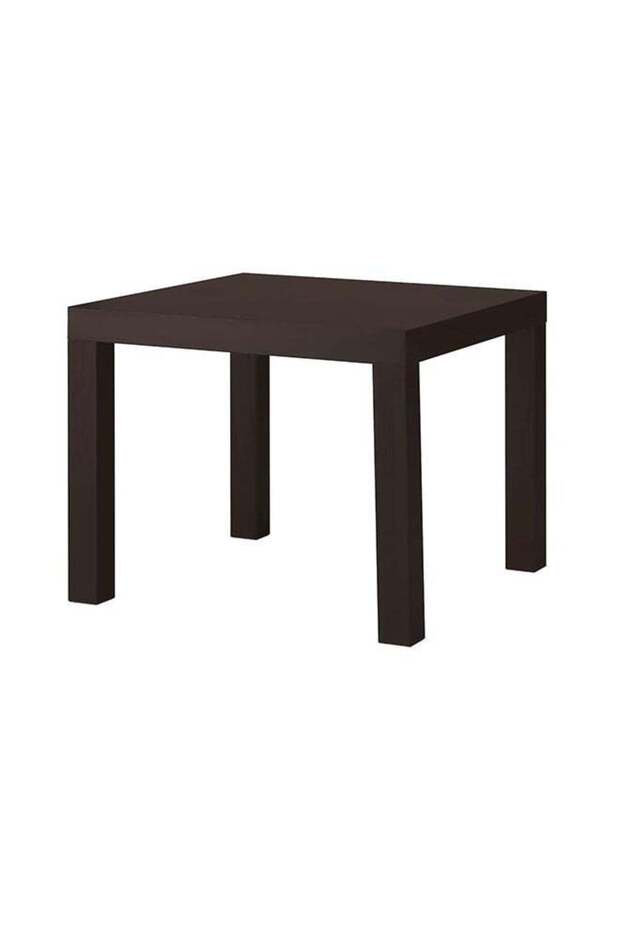 منظم طاولة جانبية متعدد الاستخدامات بني 55x45x55 سم - 1