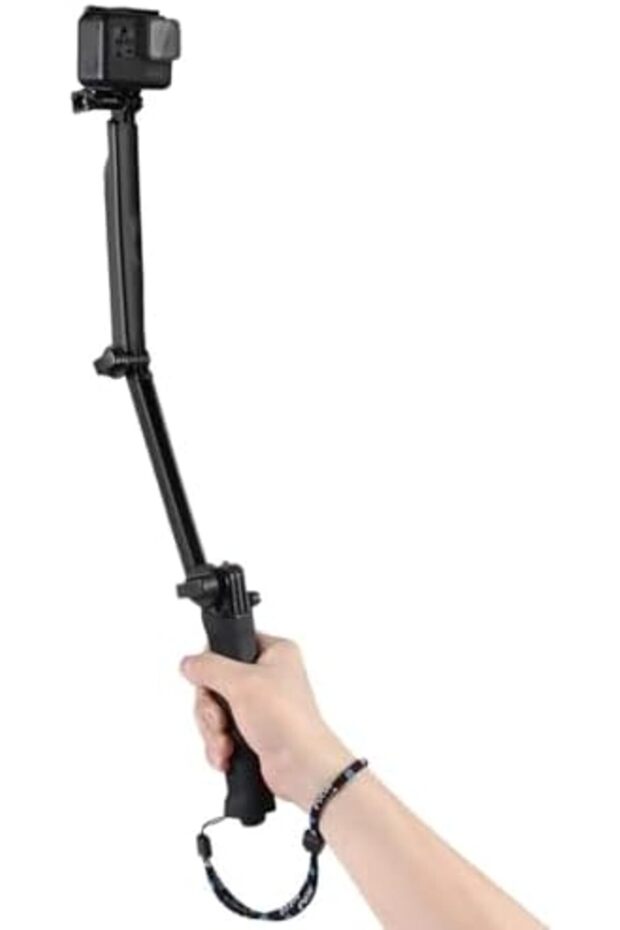 3 Way Tripod for GoPro Hero 13 12 11 10 9 8 MAX/for Insta360 X5 X4 ONE X3/X2 X R RS/for DJI - 4
