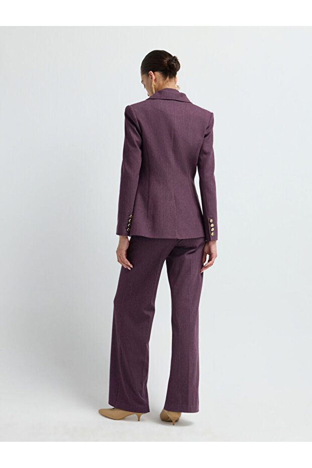 Denim Görünümlü Ceket - 7