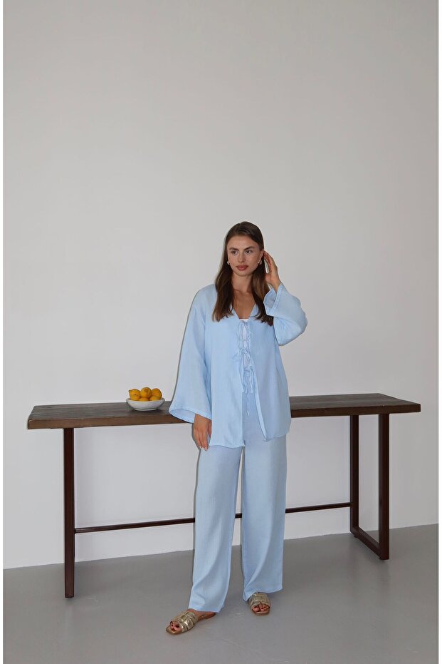 Women's 100% Cotton Muslin Trousers