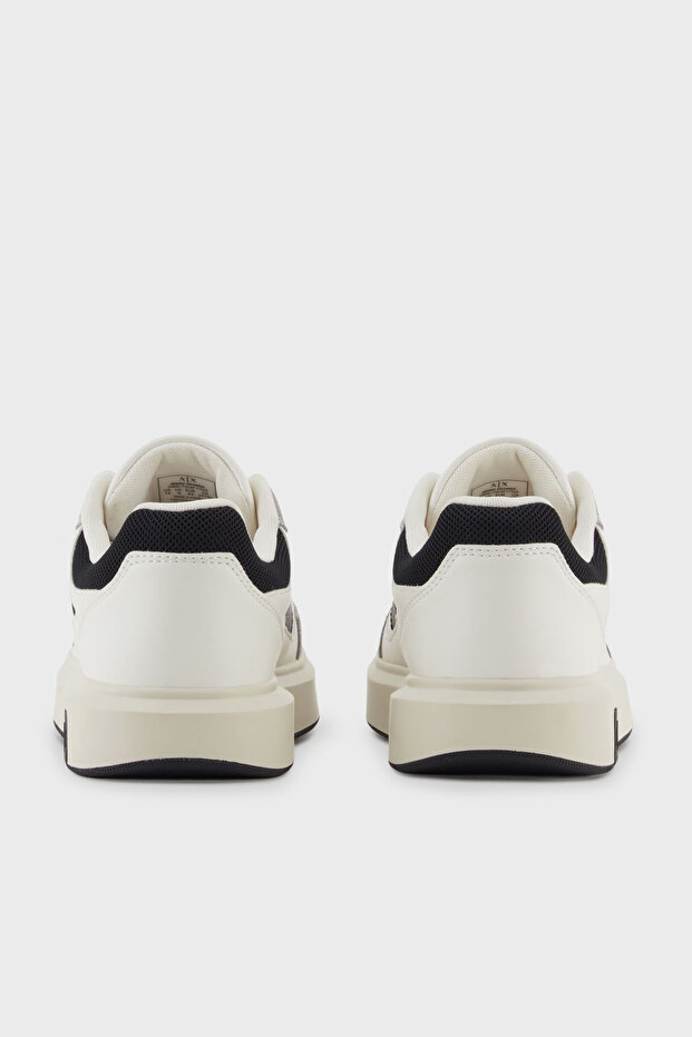 Logolu Süet ve File Detaylı Sneaker Ayakkabı Erkek AYAKKABI XM001720 AF17529 M0017 - 5