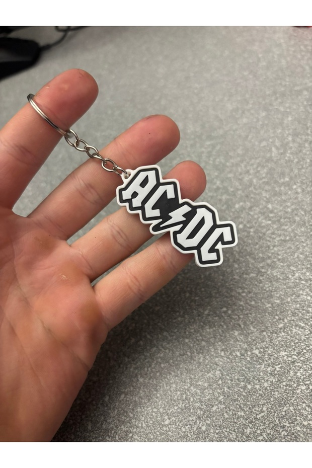 Ac-Dc Logo Keychain - 2