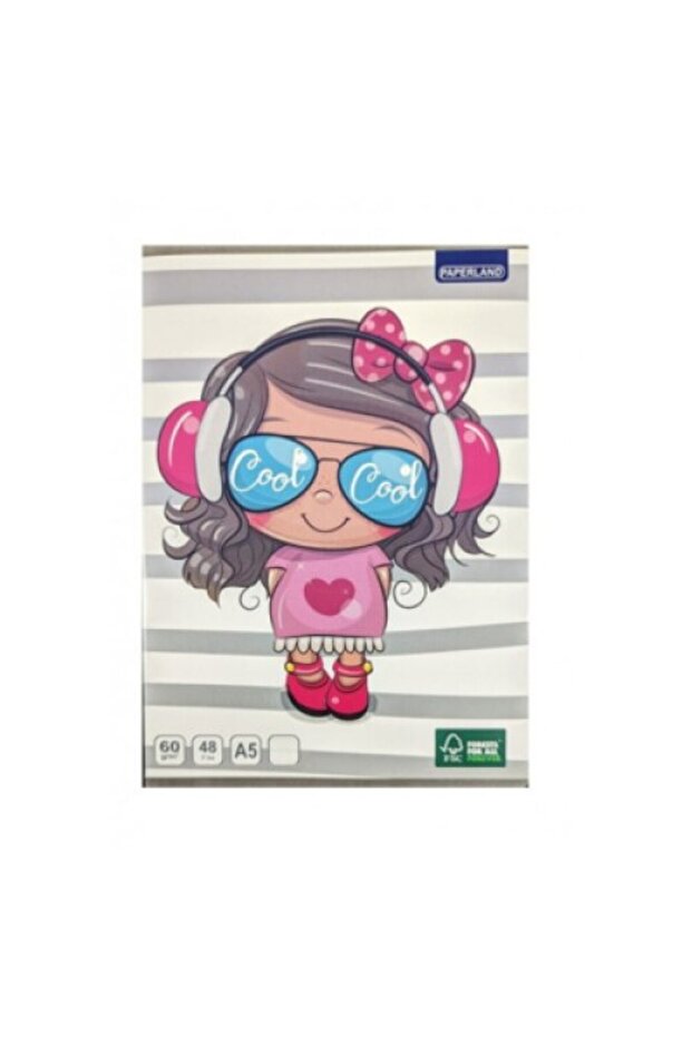 Set 5 notebooks dictation A5 48 sheets, 60g - 4