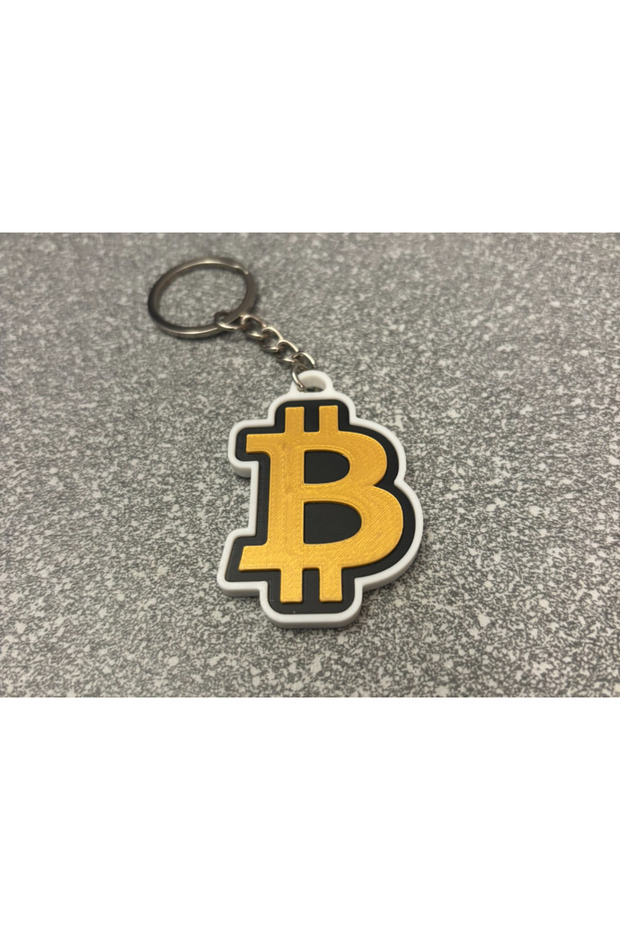 سلسلة مفاتيح بشعار البيتكوين - 1