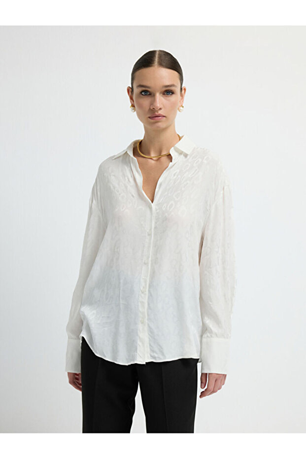 Uzun Kollu Gömlek - 1