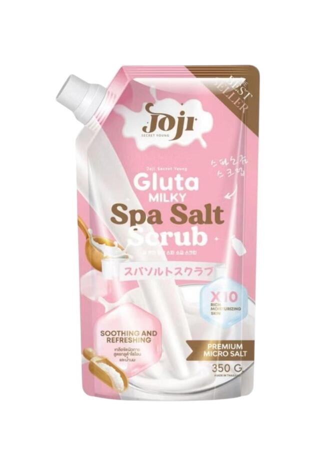 gluta milky spa salt scrub