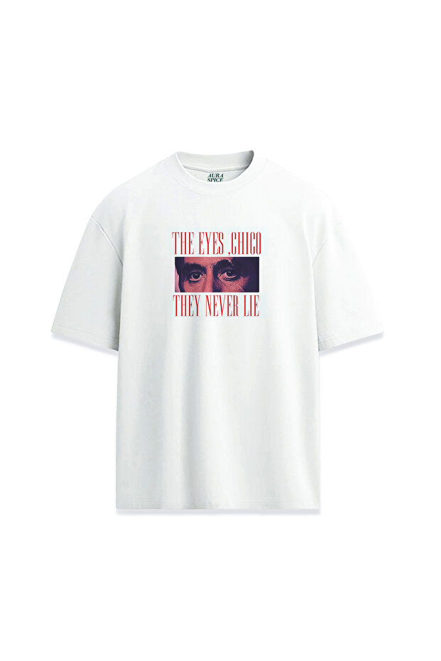 Scarface Replica the Eyes Chico Design Printed Unisex T-Shirt
