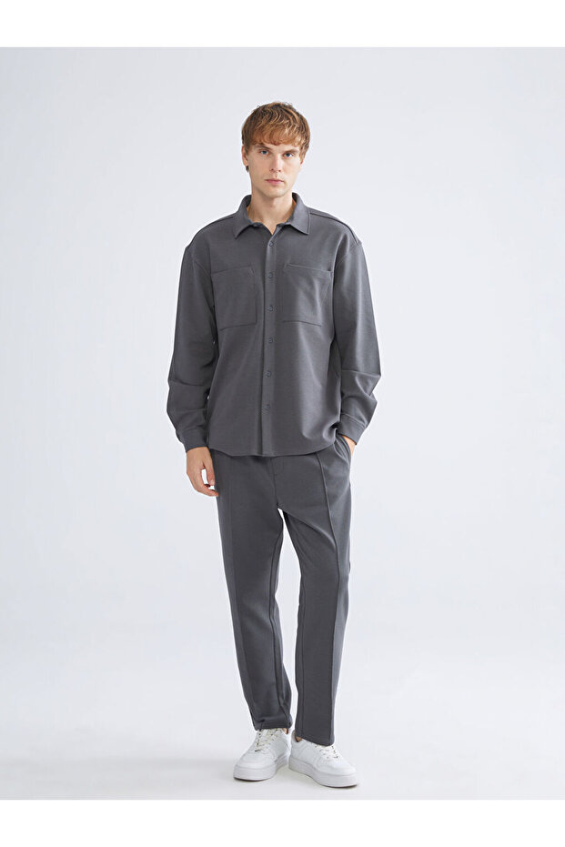 Regular Fit Uzun Kollu Erkek Gömlek - 6