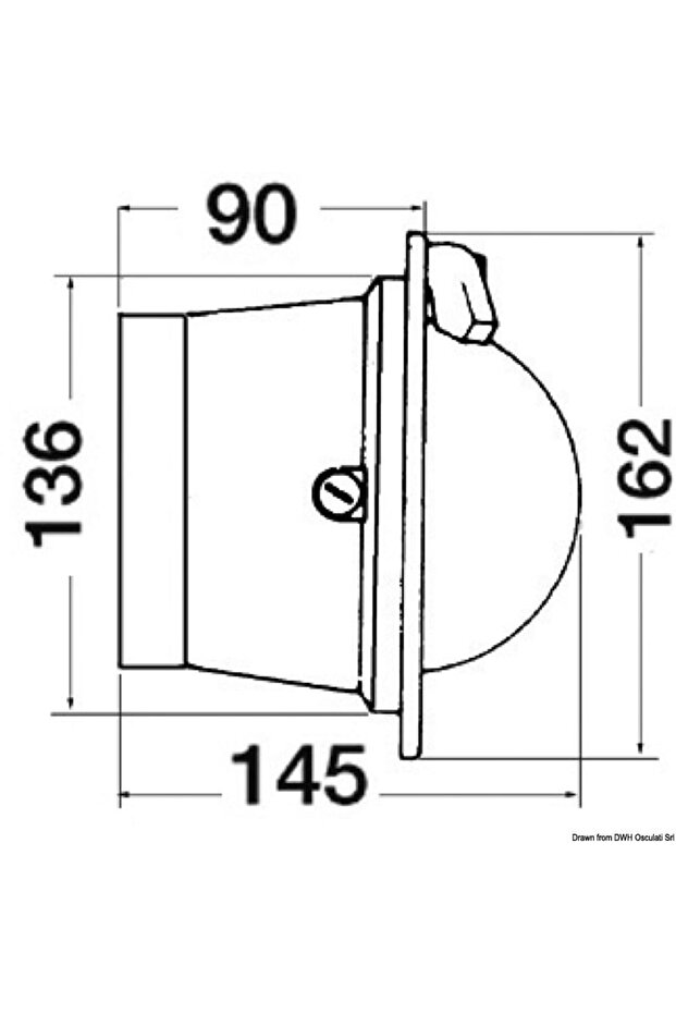 BP1 Wall-Mounted Compass - 3