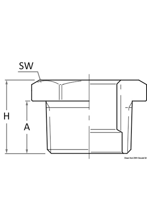 Conector din bronz MF - 2