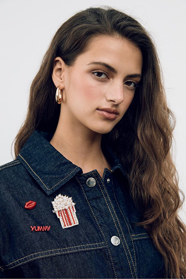 3'lü Lezzetli Patlamış Mısır Rozet Seti - 4