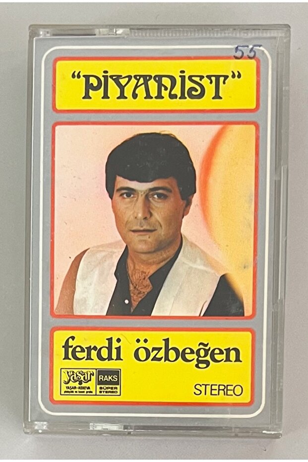 Ferdi Özbeğen Pianist Cassette (Original 1984 Term Paper Print Cassette)