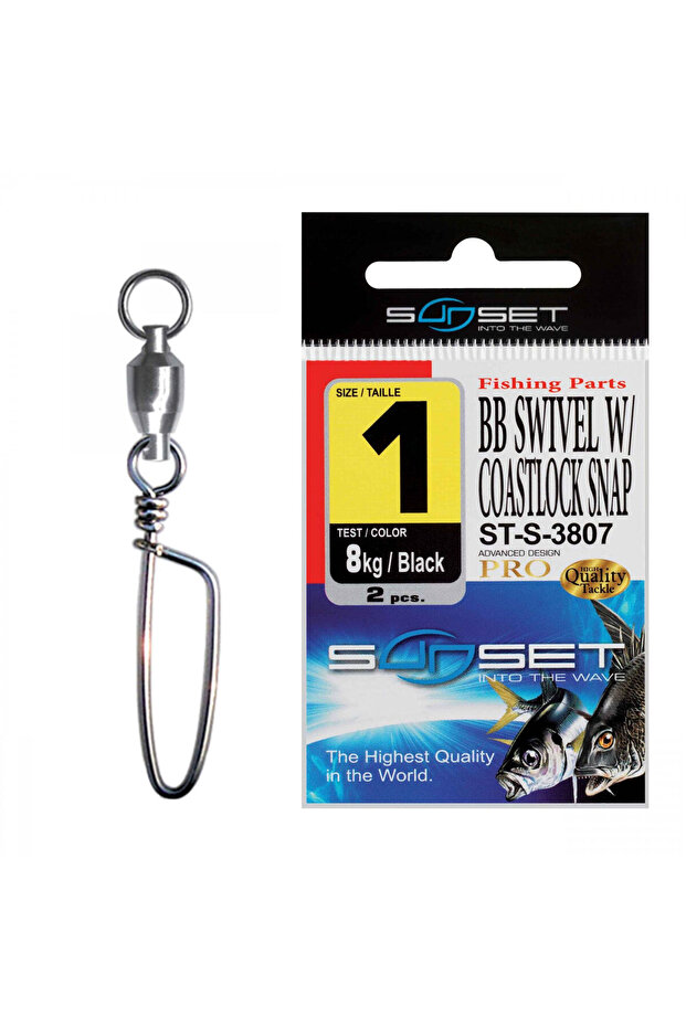 ST-S BB Swivel Coastlock Snap - 1