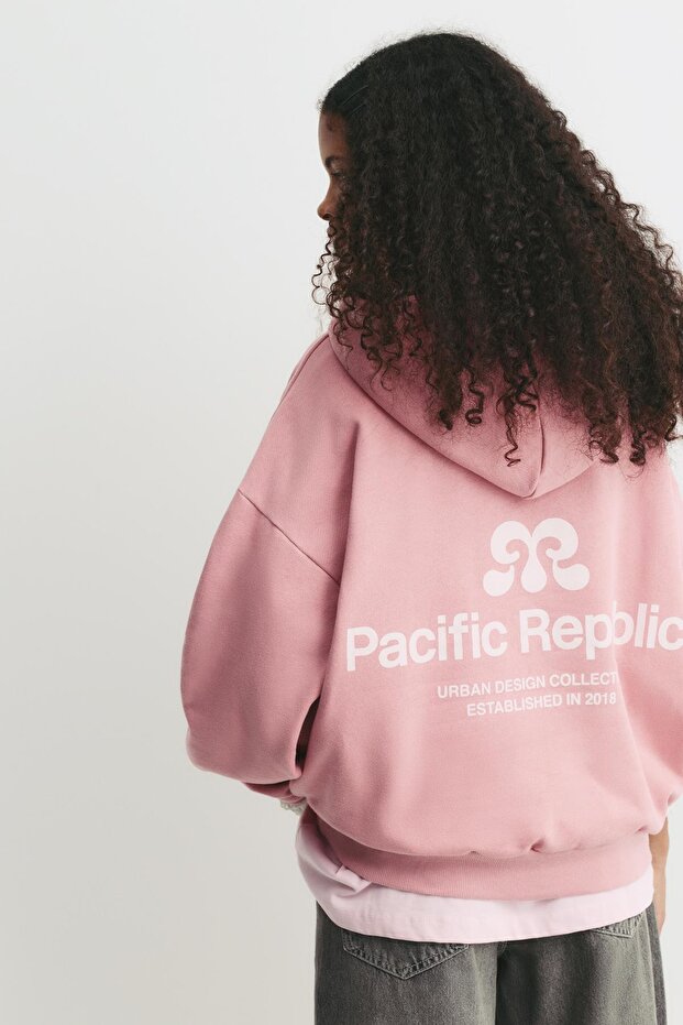 Kapüşonlu Pacific Republic Sweatshirt - 3