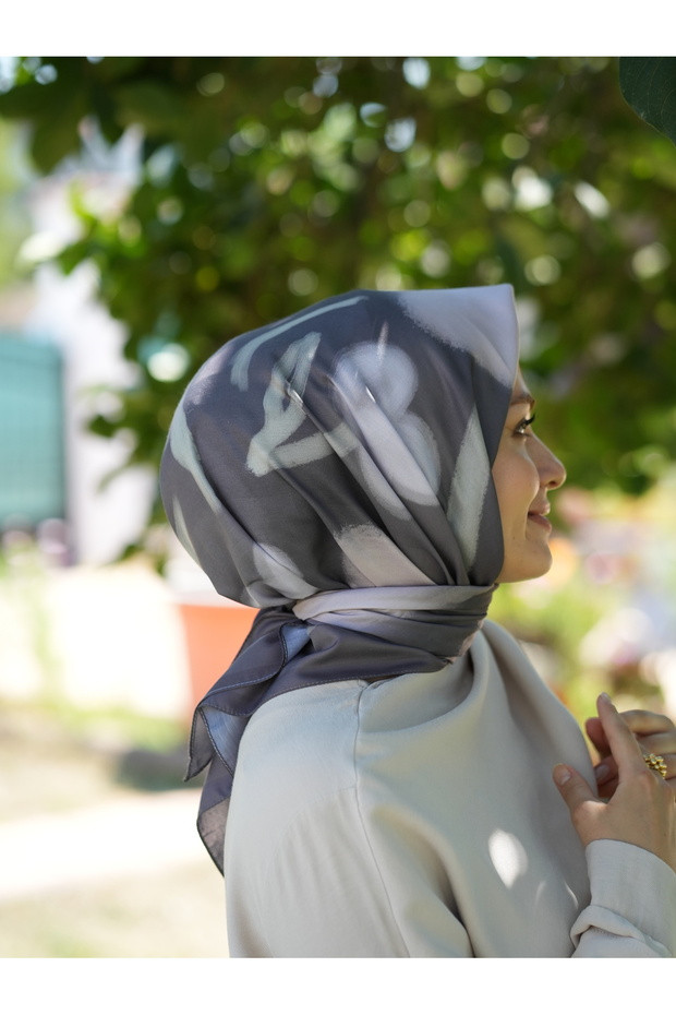 ÇİİÇEK DESEN SOFT EŞARP - 1