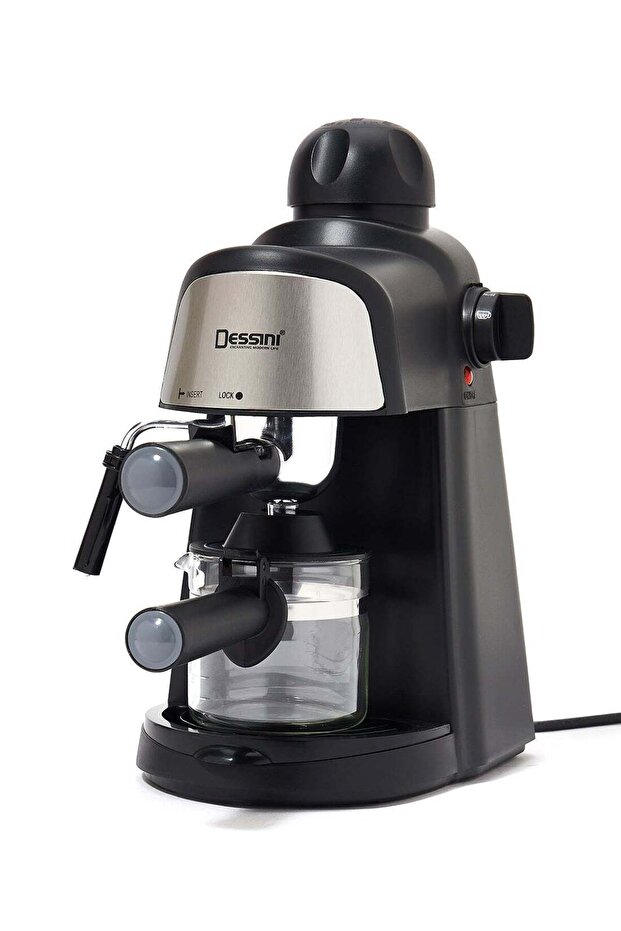 Manual Powder Espresso Machine DEM333 Black