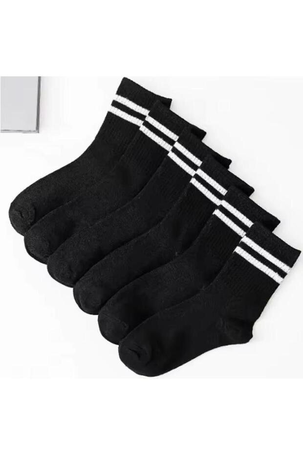 Uniszex teniszzokni, 6 pár - 1