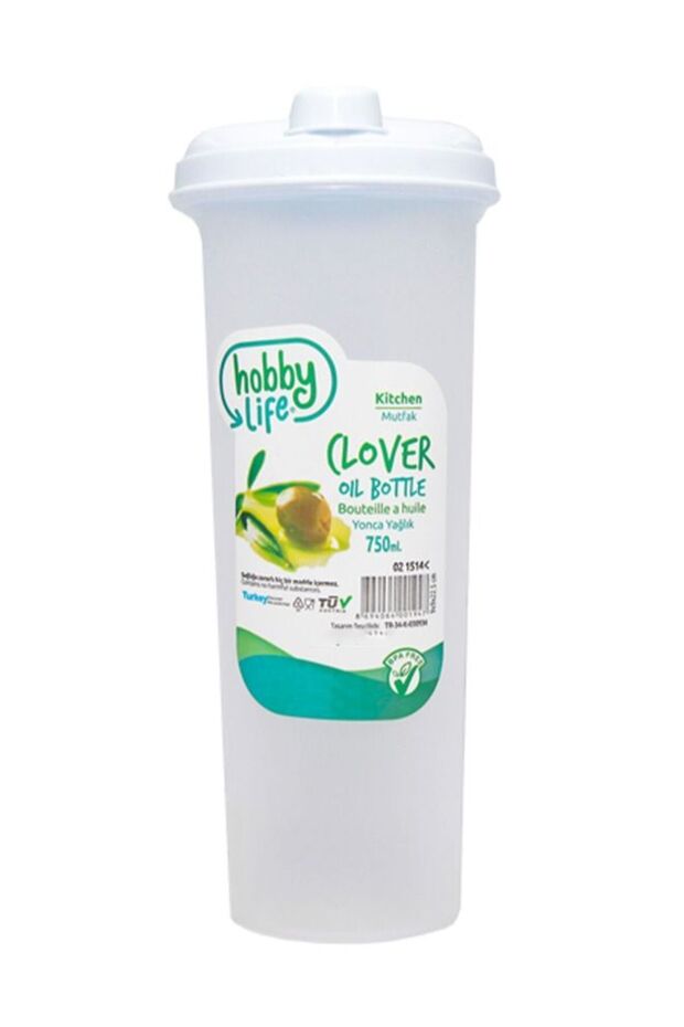Clover Oil Bottle Multicolor 750ml
